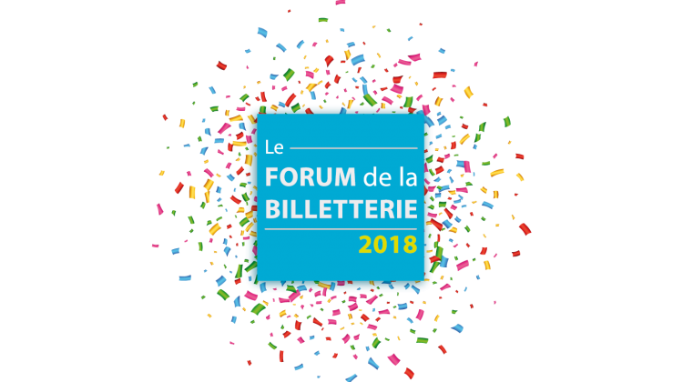 Logo de l'édition 2018 du Forum de la Billetterie